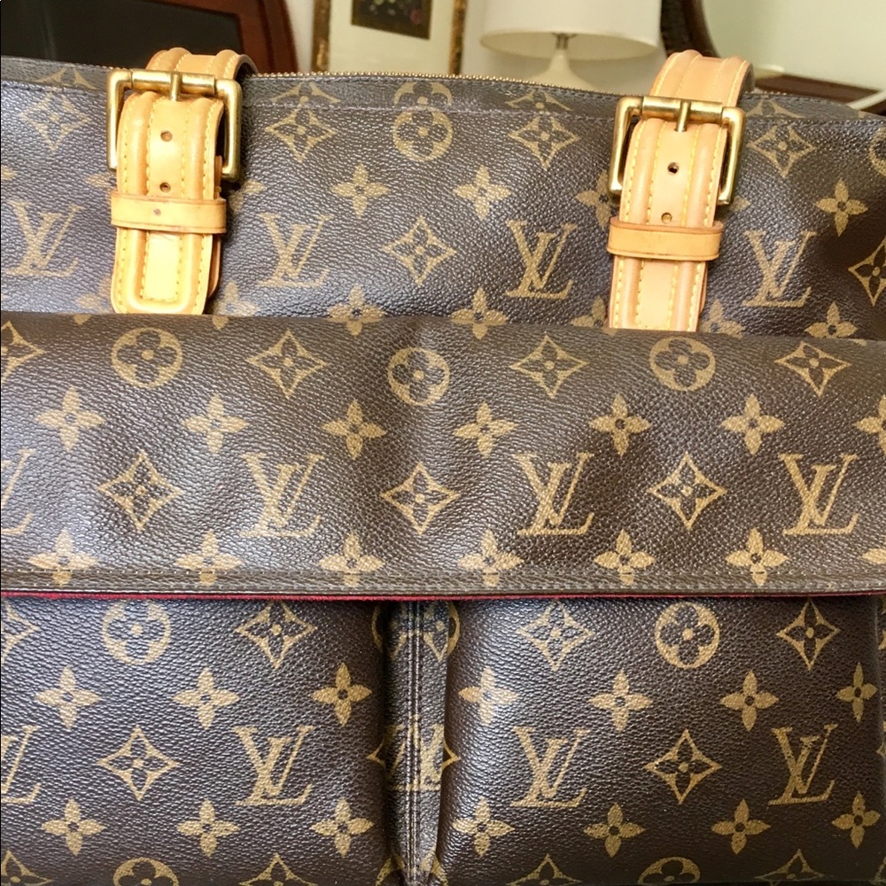 Authentic city office Louis Vuitton shoulder bag